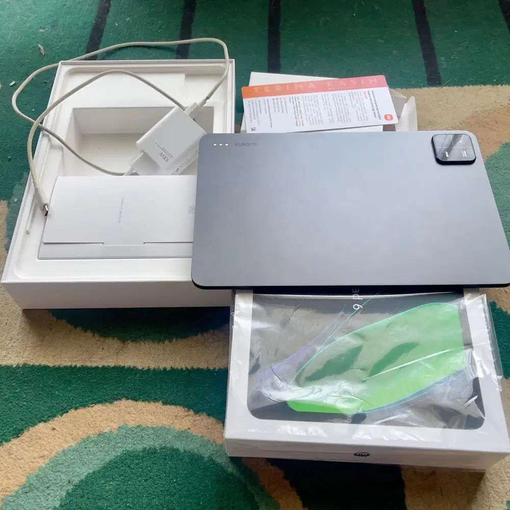 Xiaomi pad 6 ram 8 / 256 fullset original tab saja