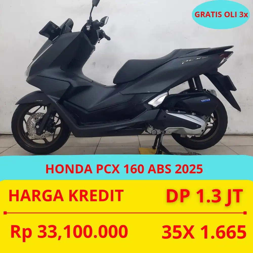 PROMO SUKSES MOTOR HONDA PCX 160 ABS 2025 DP MURAH 1,3 JUTA GUYS