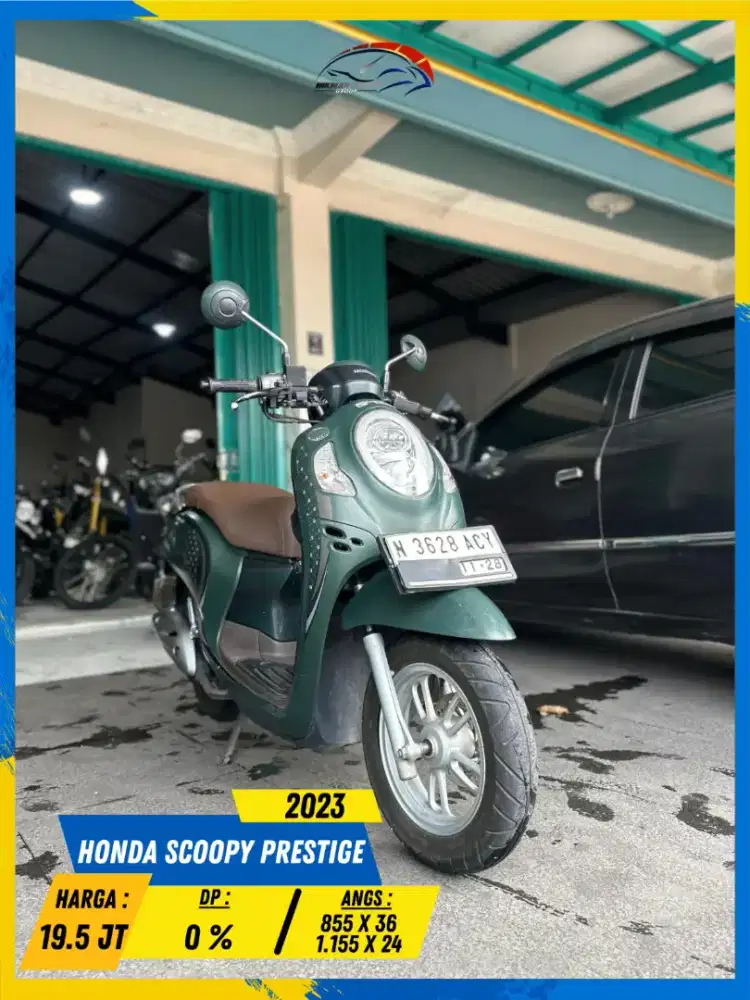 HONDA SCOOPY PRESTIGE 2023 MONGGO READY HIKMAH MOTOR KEPUH MALANG
