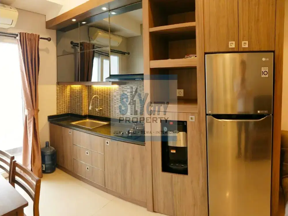 DISEWAKAN METRO PARK RESIDENCE 2 BR FULL FURNISHED LENGKAP SIAP HUNI BEST VIEW