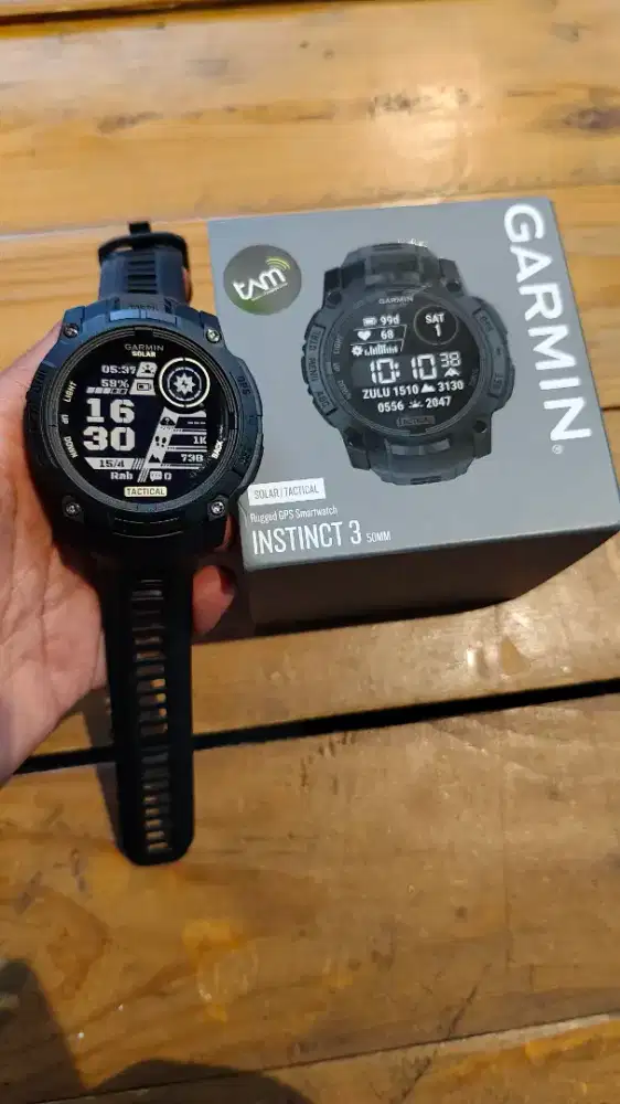 Garmin instinct 3 solar tactical