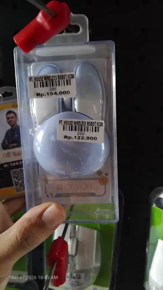 PT. MOUSE WIRELESS ROBOT M380 ATLANTIS DAHSYAT