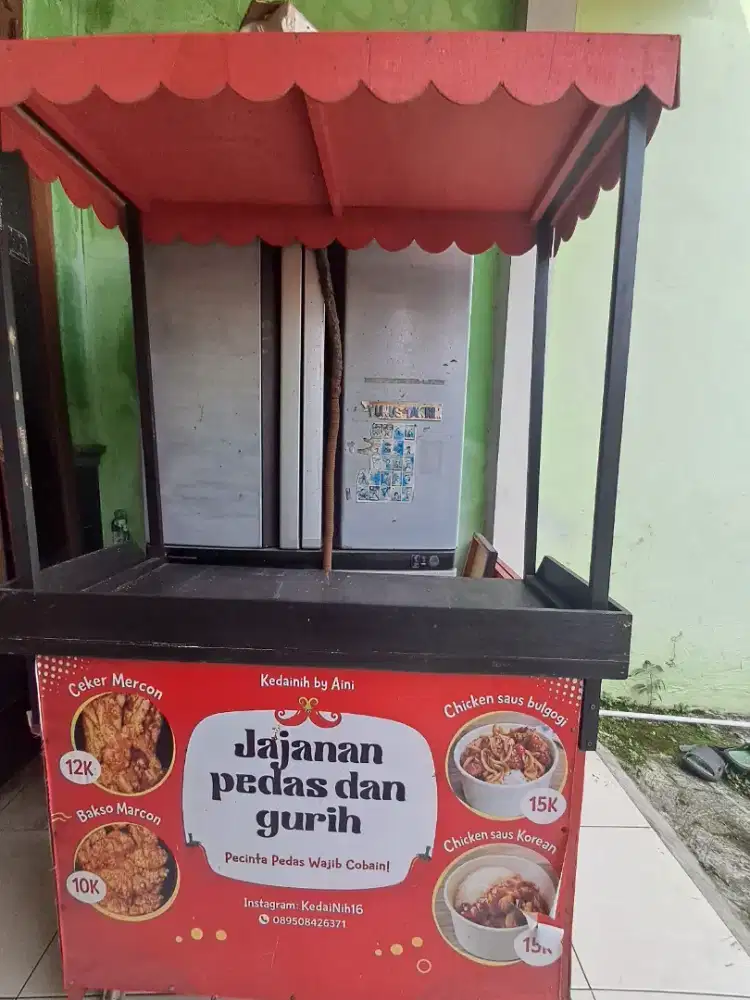 Booth/meja untuk jualan