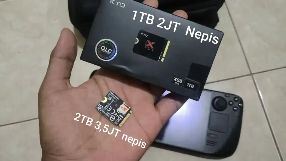 SSD 1TB DAN 2TB 100% NORMAL SECOND
