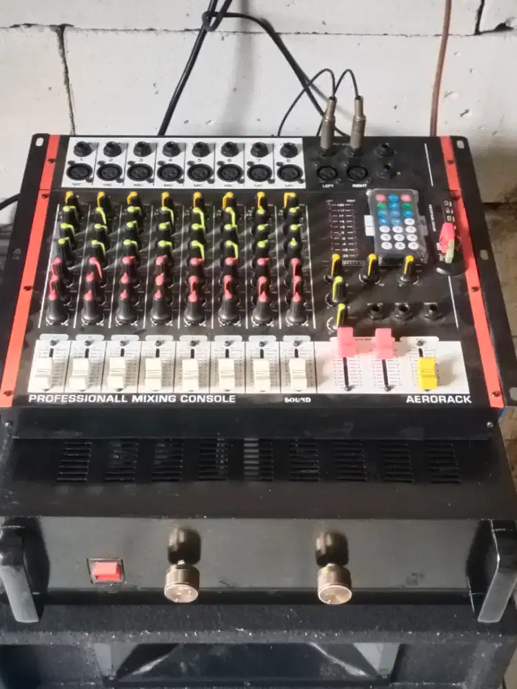 Power ampli 15amp+mixer 8ch mp3 bluetooth