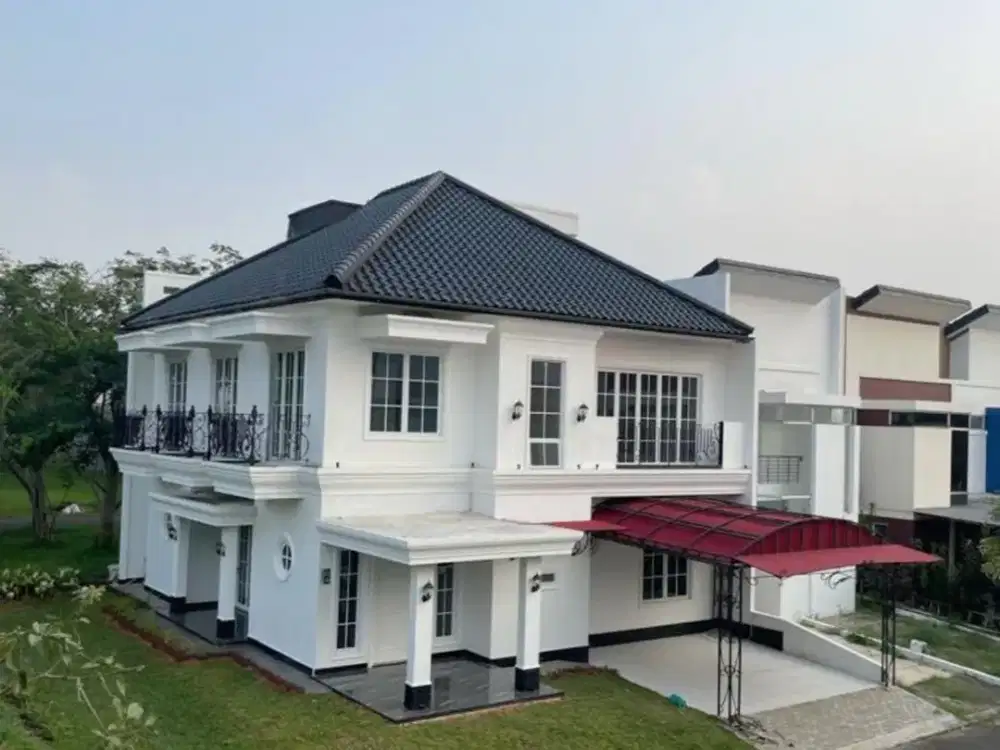 JUAL RUMAH BRAND NEW MODEL AMERICAN CLASSIC THE ICON CLUSTER EASTERN COSMO BSD CITY
