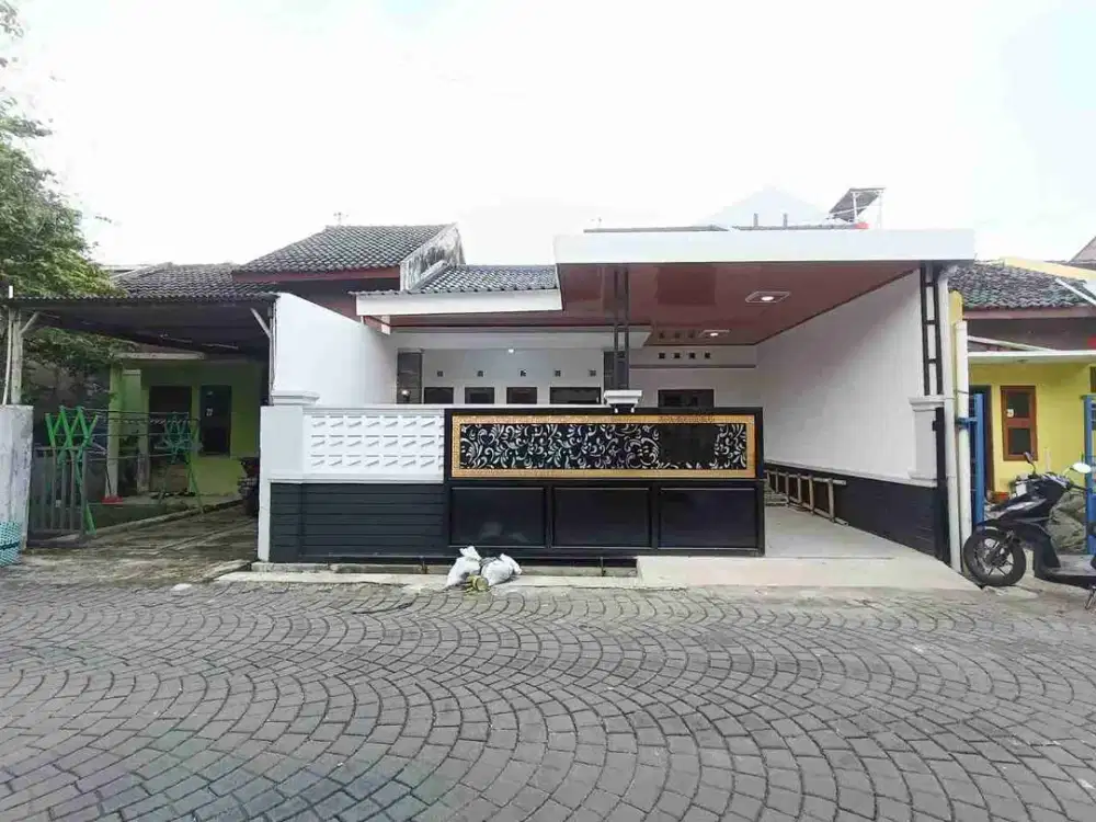 Rumah Ready  Cantik Siap huni Di Cluster One Gate Pinggir Jalan Mangesty Gentan