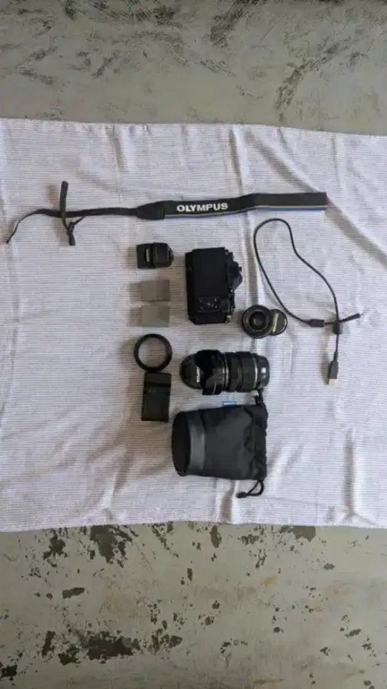 Jual Kamera Bekas Kondisi baik - Camera Olympus E-M5II