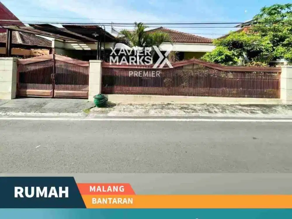 Dijual Rumah Terawat Siap Huni di Jalan Bantaran, Lowokwaru Kota Malang