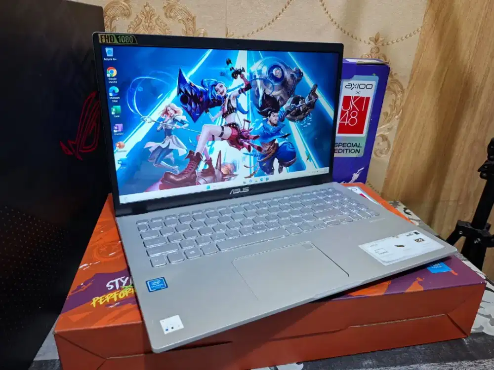 Laptop Asus Vivobook X509FA • Backlight Keyboard • Body Masih Terawat