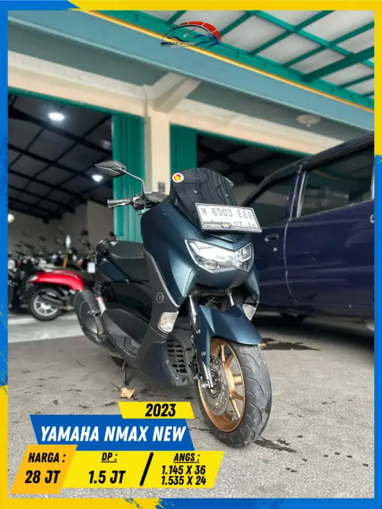 YAMAHA NMAX NEW 2023 MANTAP POLL MASZEEHH HIKMAH MOTOR KEPUH MALANG