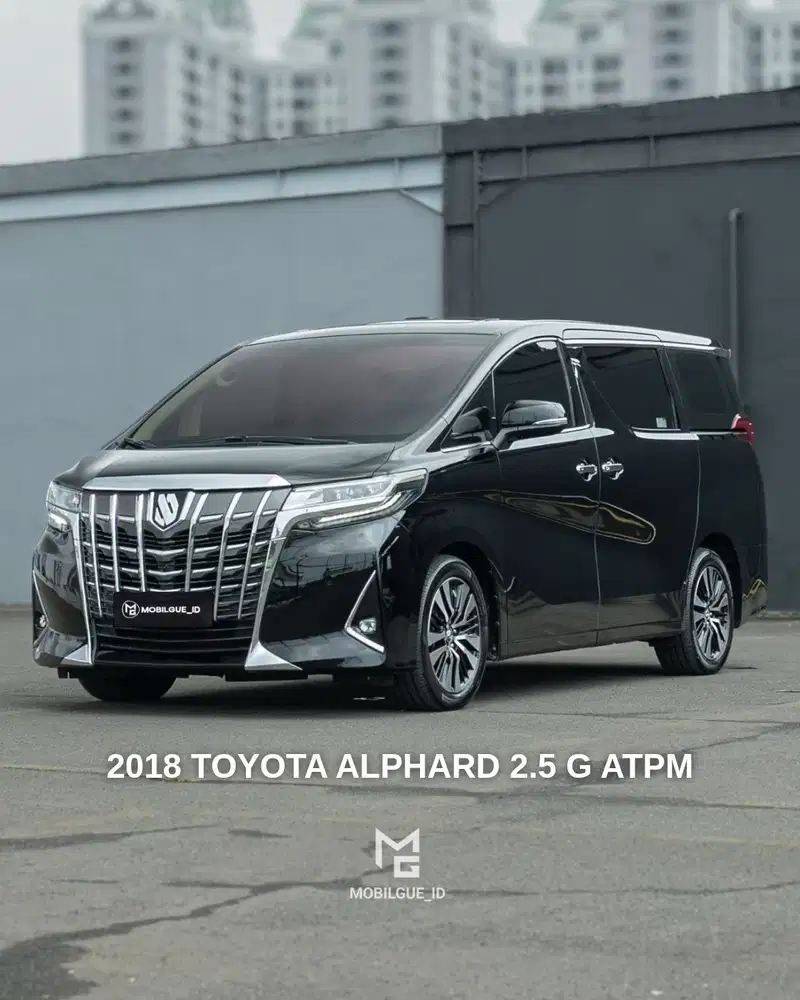 Toyota Alphard 2018 Bensin