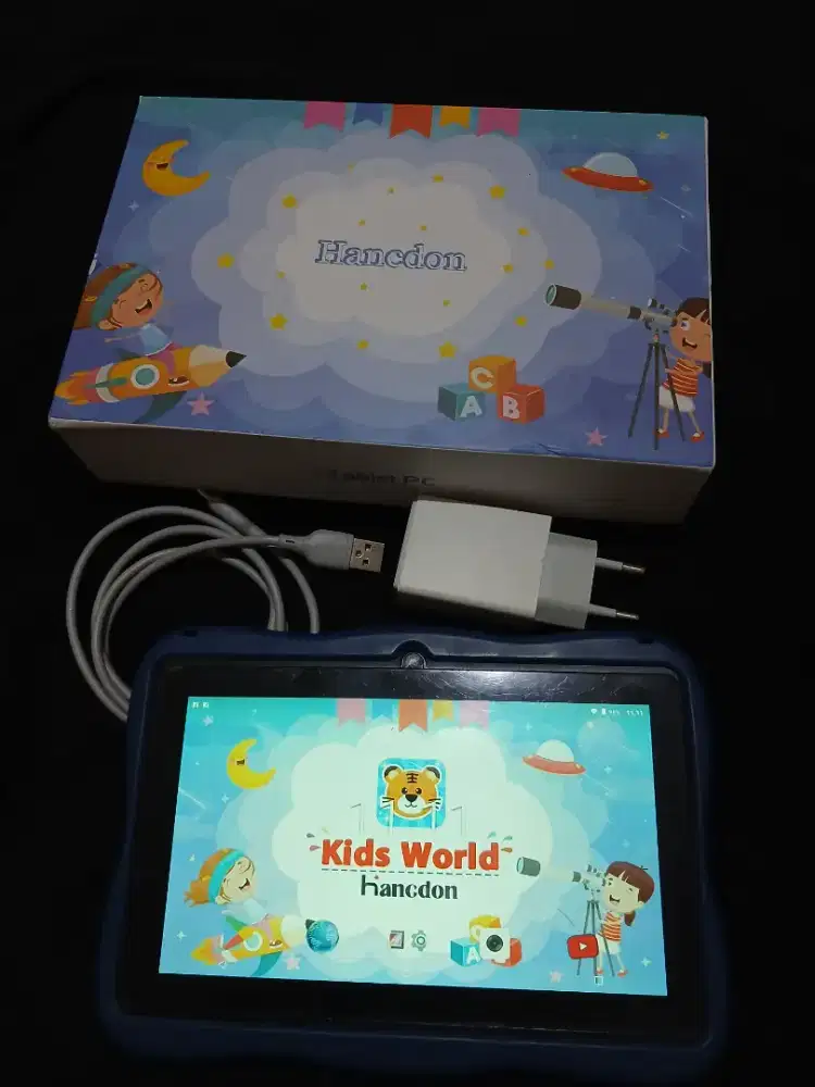 tablet android hancdon bekas anak fullset,mulus