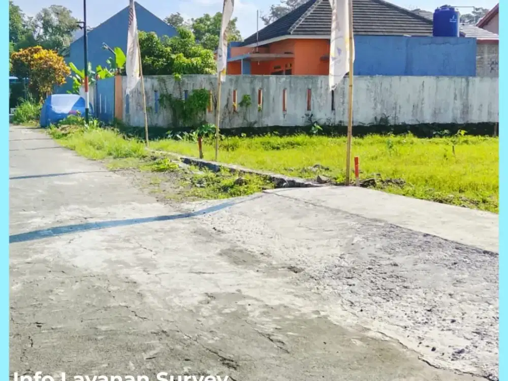 Tanah Jogja 5 Menit Dari Pasar Gentan Kaliurang km10
