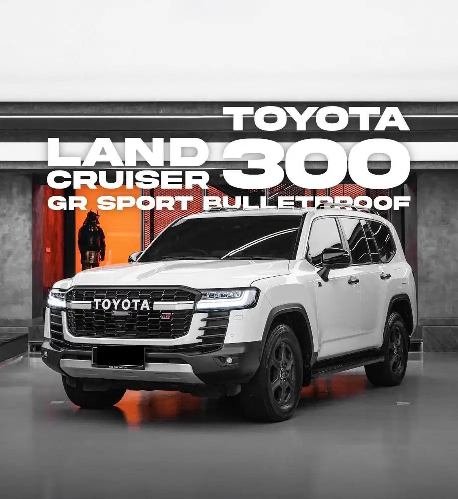 [ KM 1 rb Rare item ] Land Cruiser 300 GR Sport B6 Bulletproof 2023
