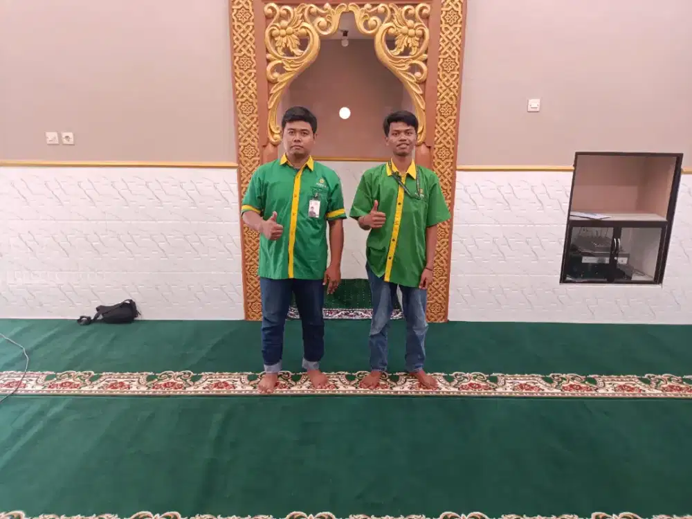 Tersedia Karpet sajadah Masjid import pembelian menyesuaikan kebutuhan
