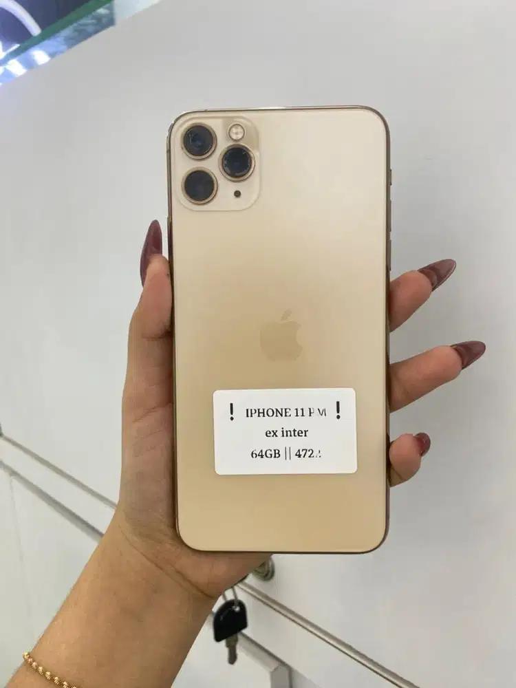 iphone 11 pro max 64 gb fullset no minus