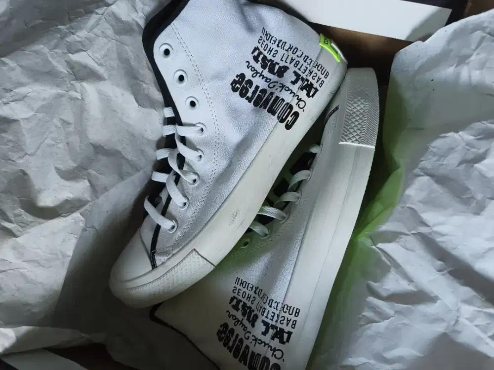 Converse high white