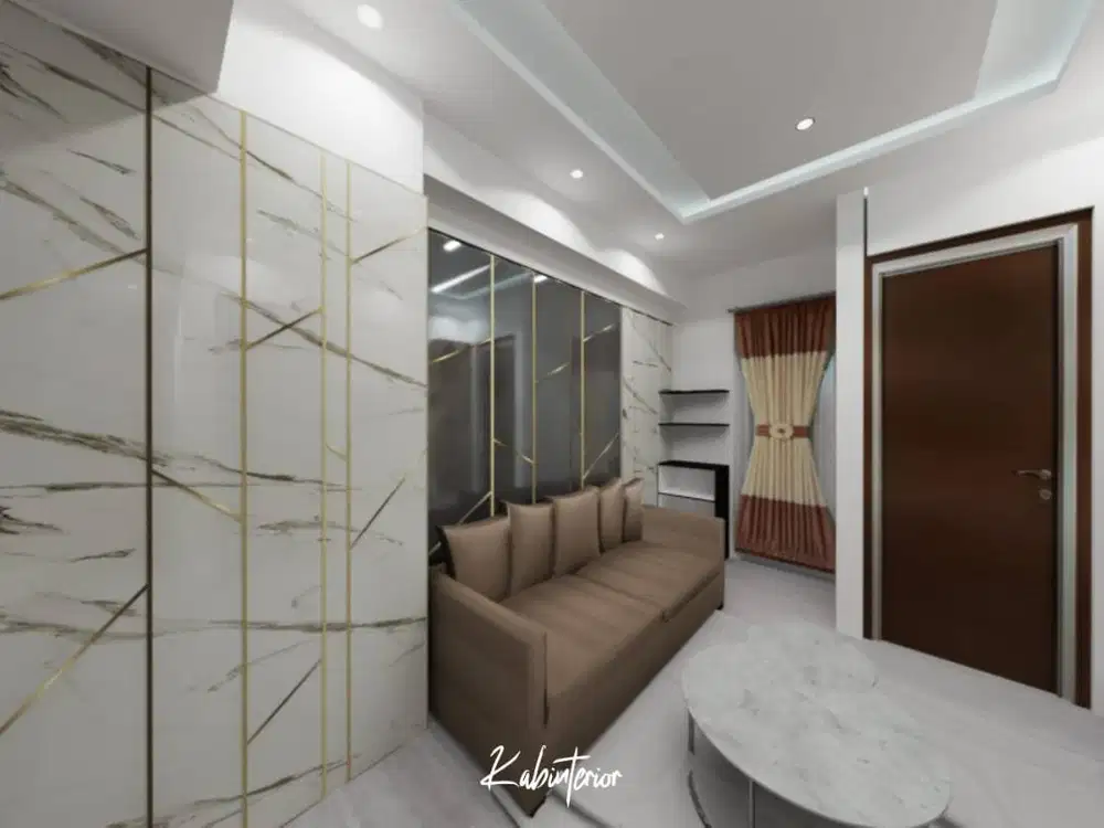 Custom Backdrop Sofa Wall Panel Dekoratif