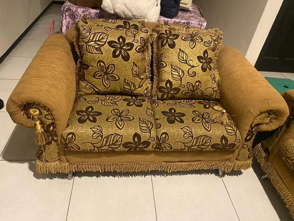 JUAL SOFA 6 SEATER
