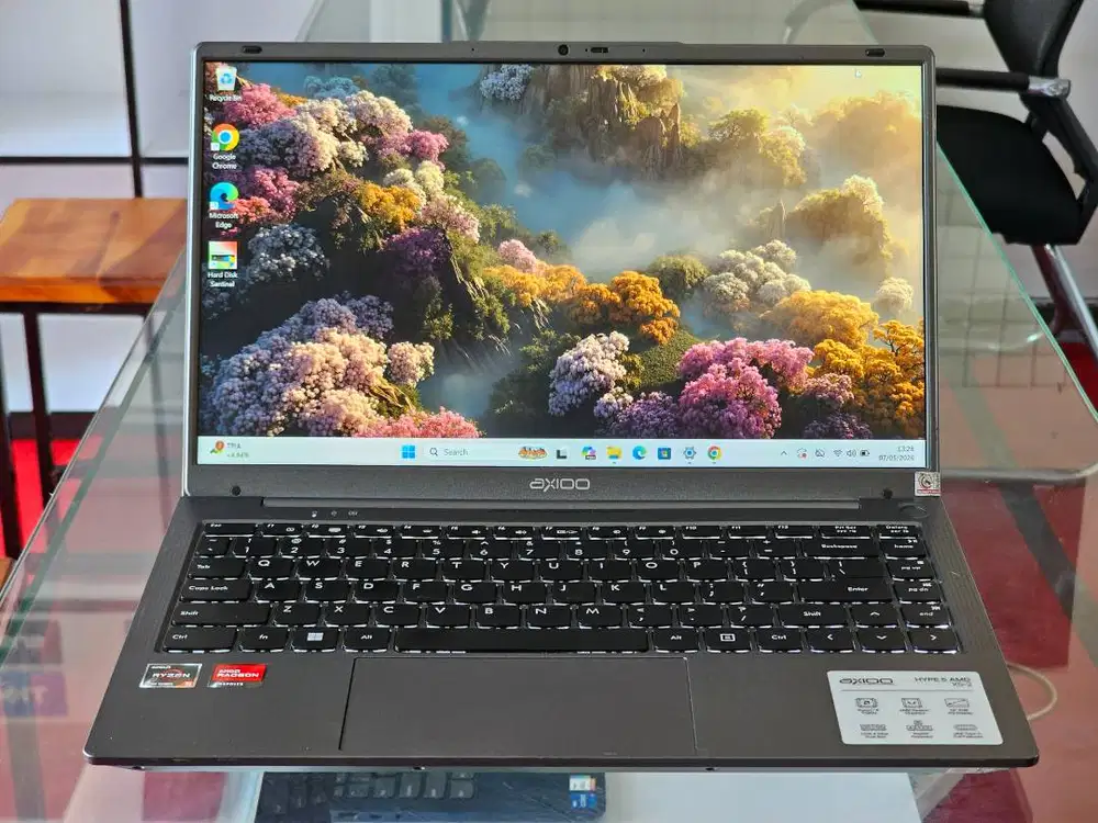 Axioo Hype 5 AMD X5-2 AMD Ryzen 5 7430U Ram 16 GB SSD 256 GB AMD Radeo
