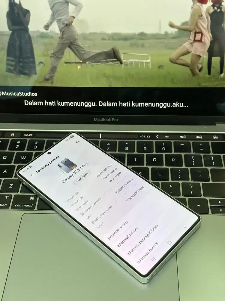 Samsung S25 Ultra Ram 12/512 Full Set Garansi Resmi Mulus