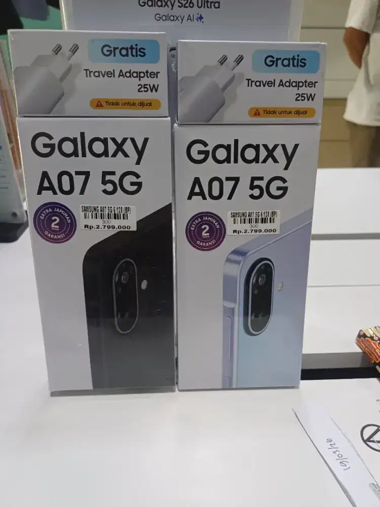 New samsung a07 5g ram 6/128gb atlantis dahsyat