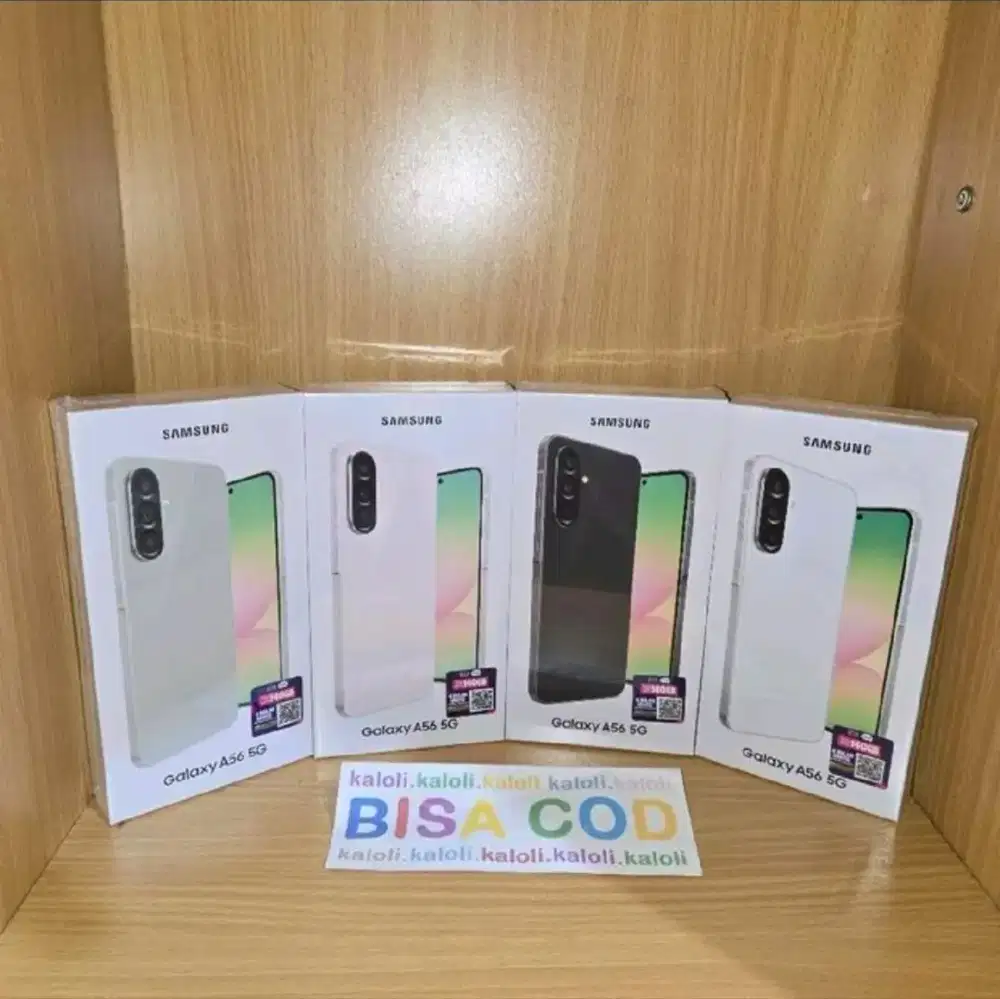 Samsung Galaxy A56 5G 8/256
New Segel Garansi Resmi Samsung Indonesia