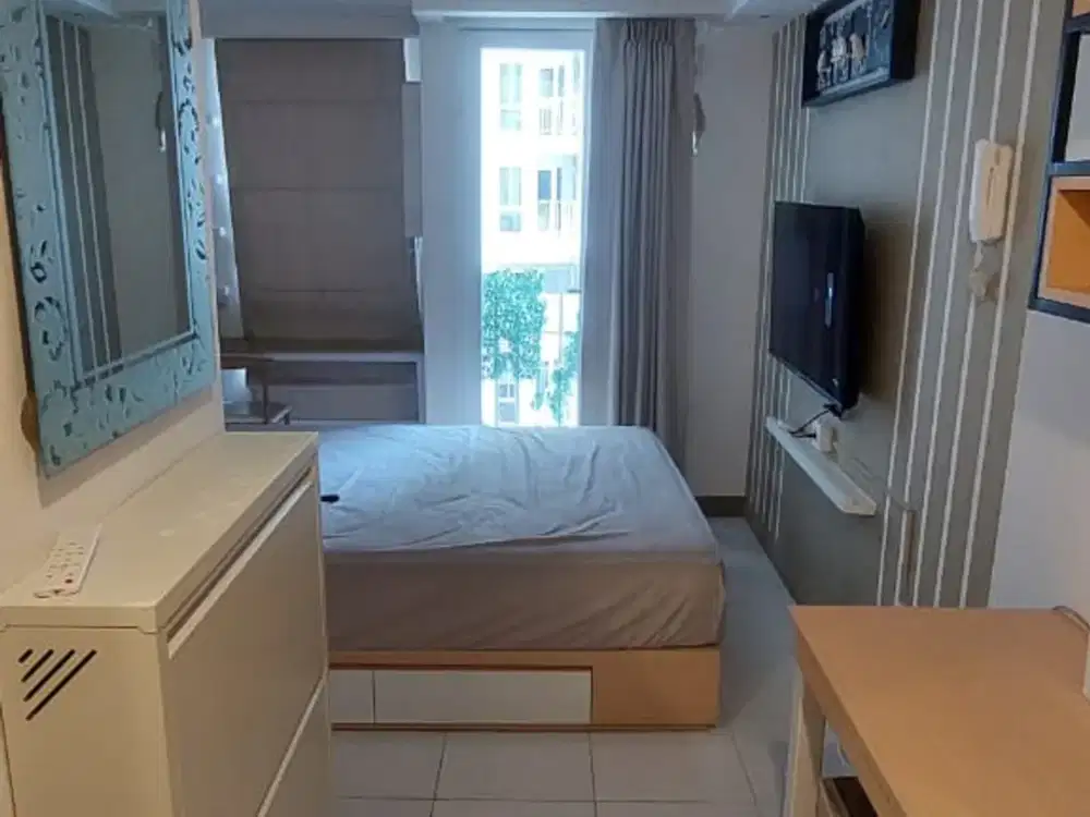 Disewakan apartemen tokyo Riverside pik2 Tipe Studio Uk 21m2 full furnish