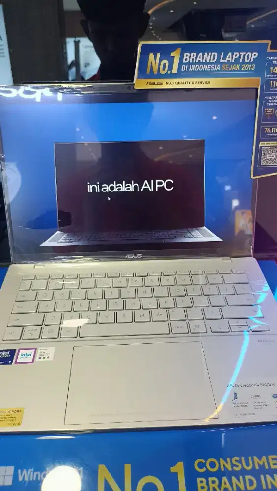 LAPTOP ASUS VIVOBOOK S14 INTEL ULTRA 7 DENGAN CICILAN HOME CREDIT