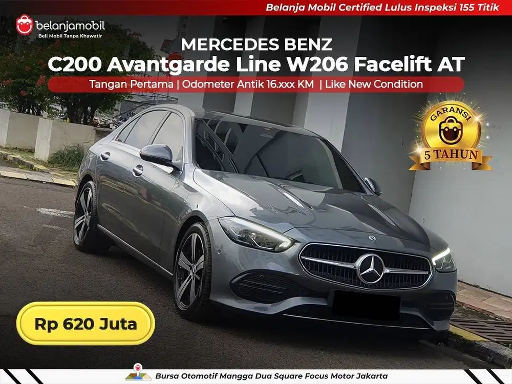 [LOW KM 16RB] Mercedes Benz Mercy C 200 C200 Avantgarde W206 2022/2023