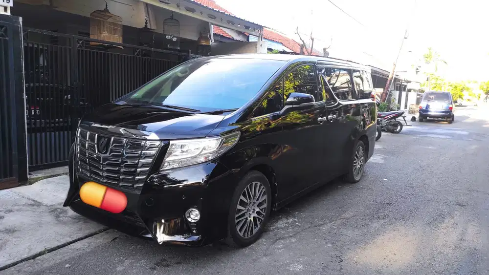 Toyota Alphard 2017 Bensin