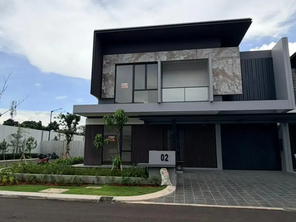 Rumah Hook Eksklusif Summarecon Bandung Belum Pernah Dihuni Harga 7,9M