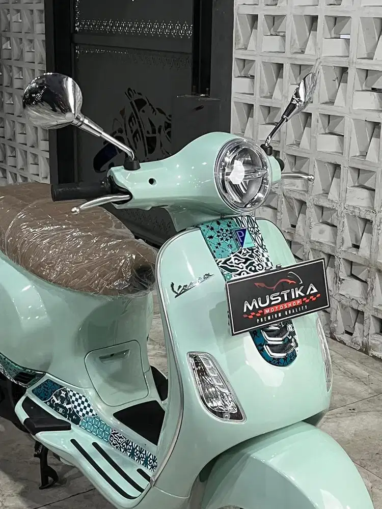 Terbatas Spesial Batik!!Vespa LX125 iget th 2024 - Ayu Mustika
