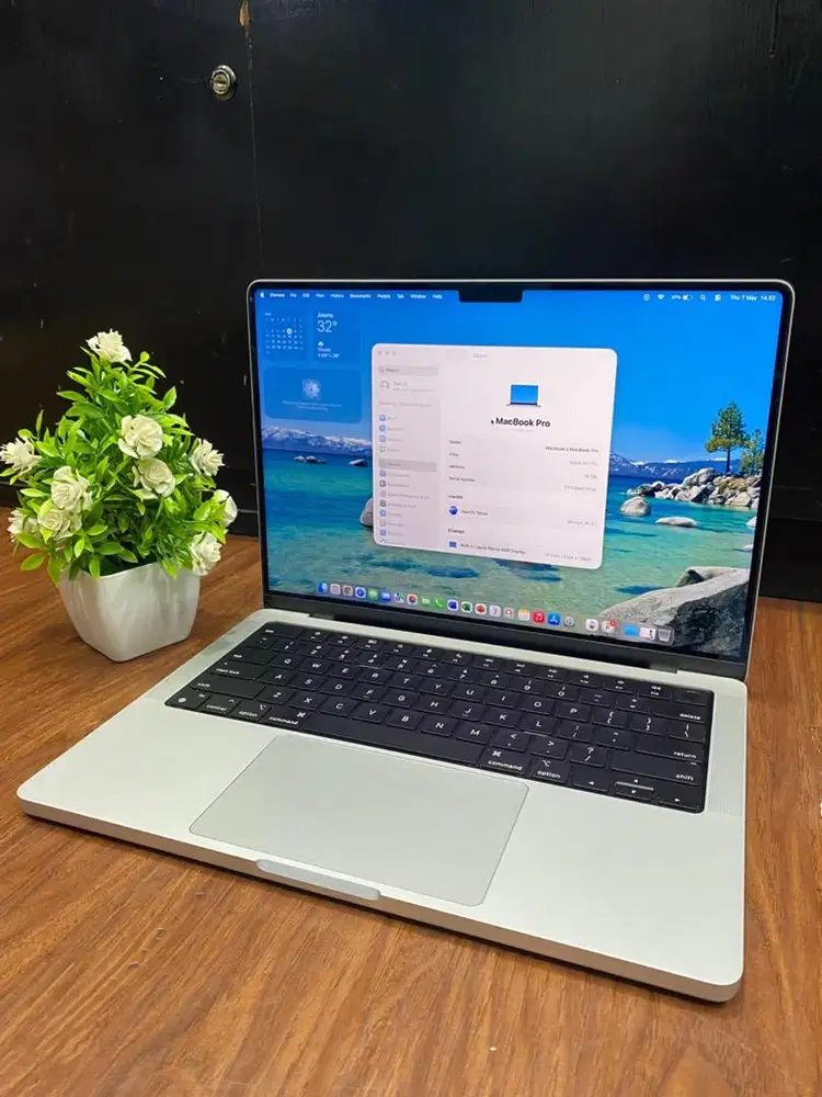 MacBook Pro 14-inch Chip M1 Pro 16GB / 512GB 2021 Muluss