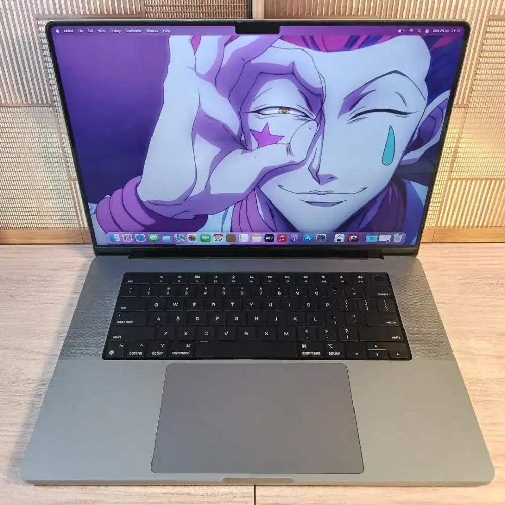 Macbook M1 PRO 16 inchi Ram 16gb Ssd 512gb
