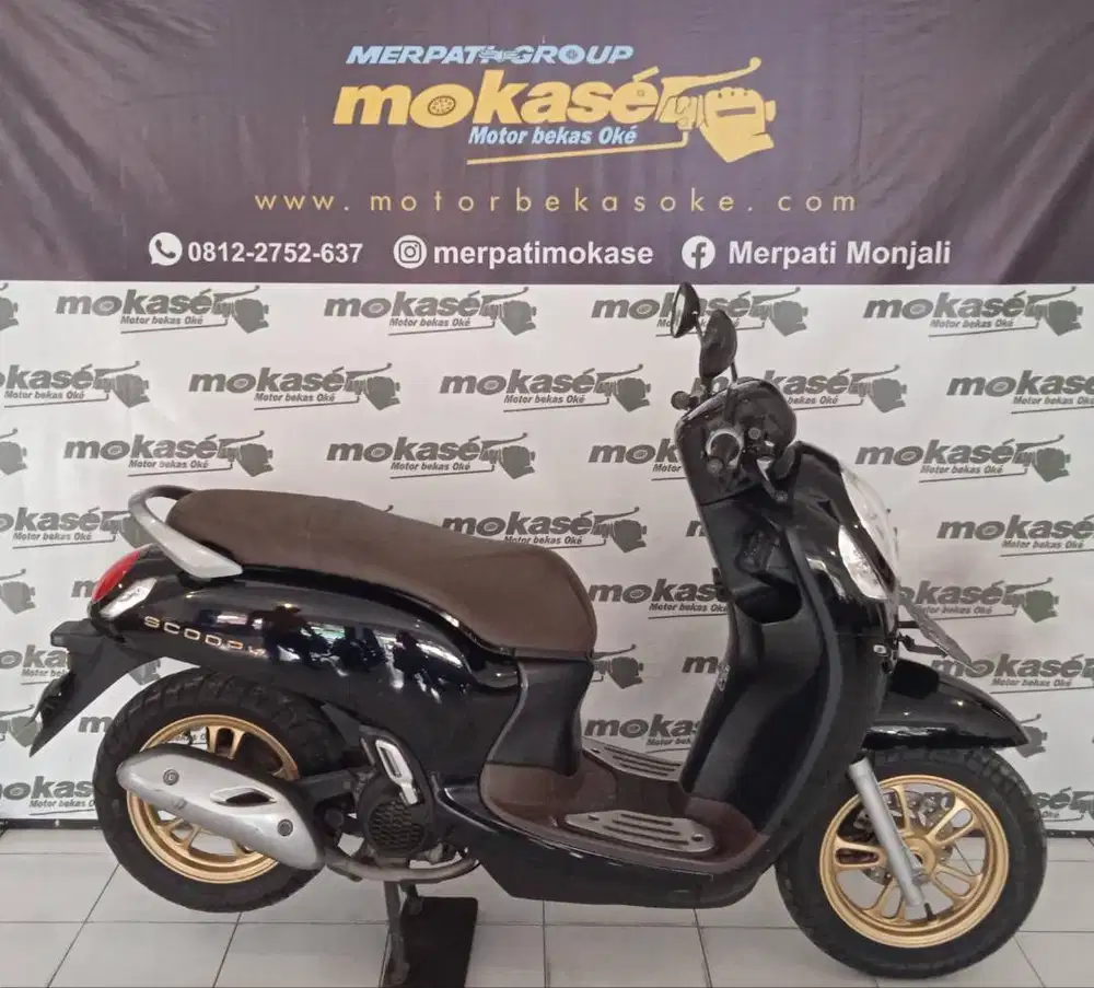 HONDA SCOOPY TH 2021 KREDIT MOTOR MURAH MERPATI MONJALI