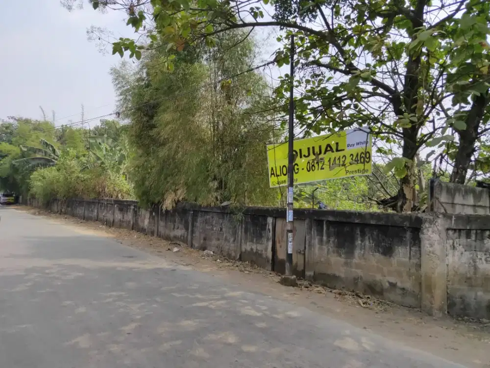 Kavling Industri cocok bangun Pabrik dan Gudang di Cikiwul  Narogong Bekasi