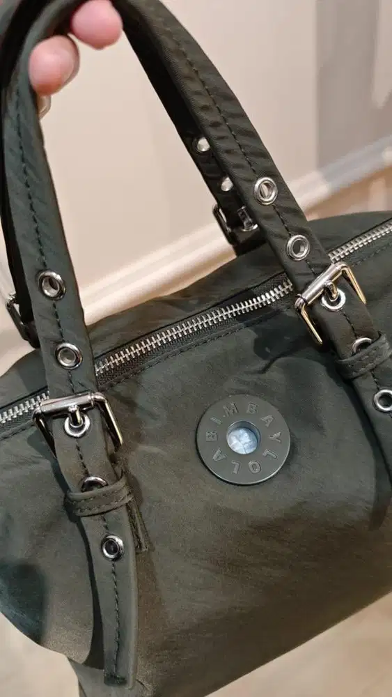 BIMBA Y LOLA MEDIUM SHOPPER DARK GREEN