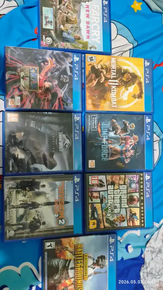 Kaset Game Bekas Tangan Pertama