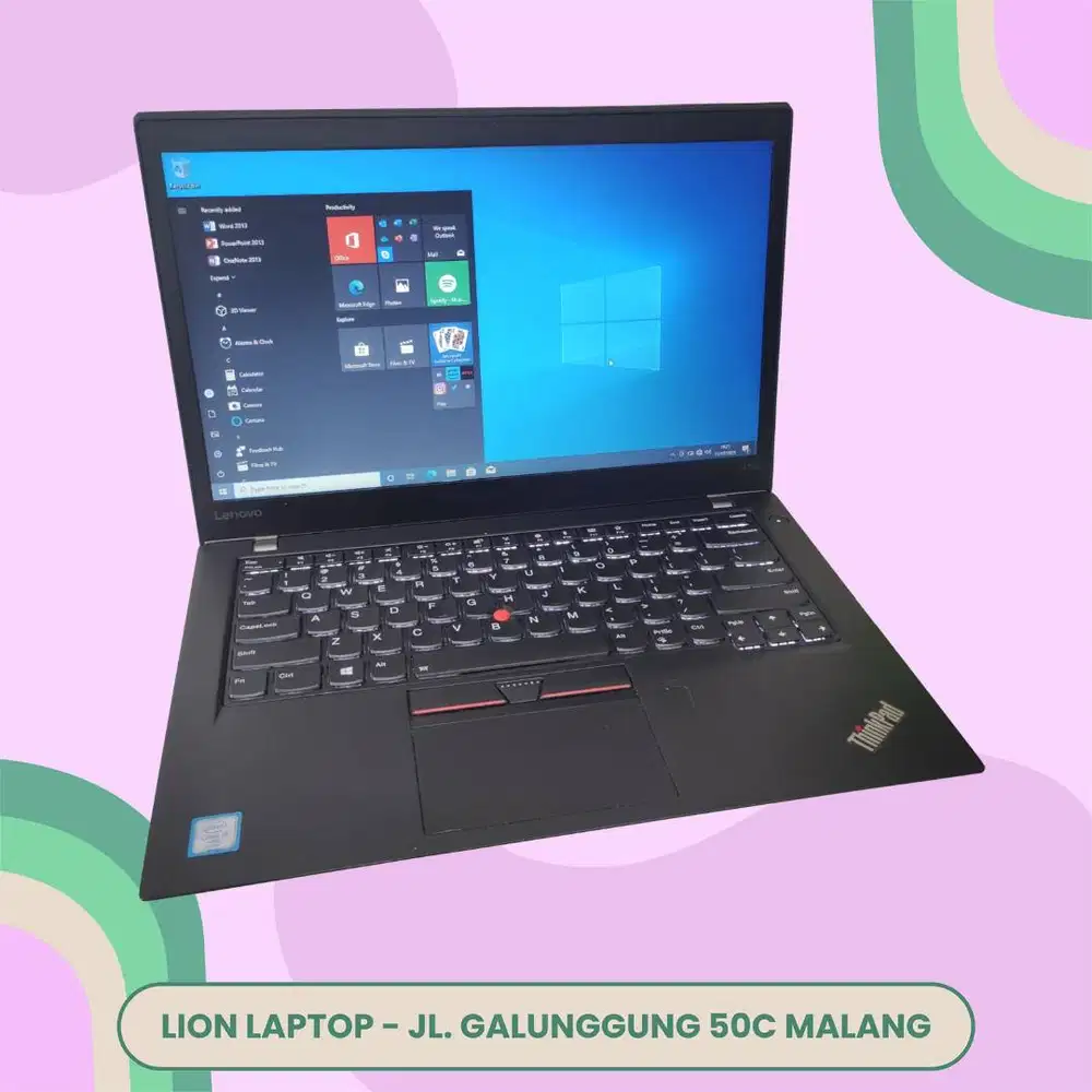 RAM 8GB SSD 256GB Core i7 SLIM Lenovo Thinkpad T470s [07|05]