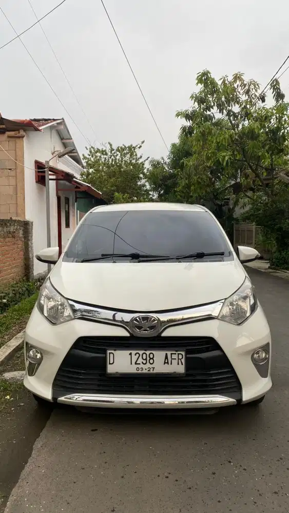 Dp5jt! Matic Toyota Calya 1.2 G AT putih bandung