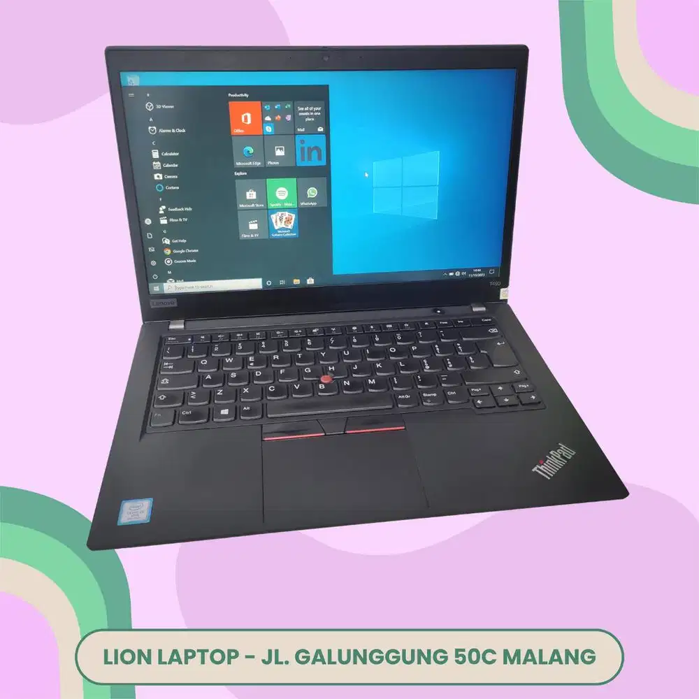 RAM 16GB i5 Gen 8 SSD 256GB Lenovo Thinkpad T490 [07|05]