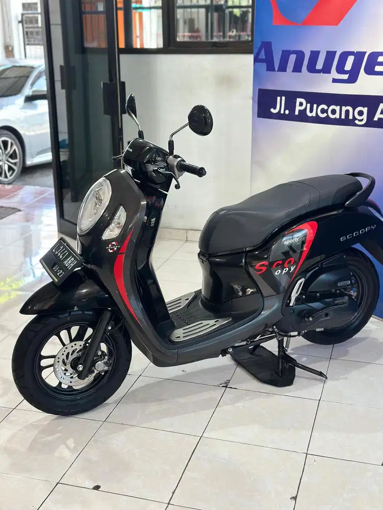 Honda Scoopy Sporty Tahun 2022 Unit Like new