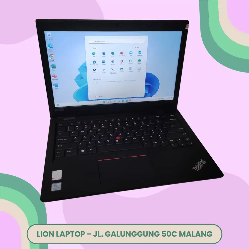 Core i5 Gen 8 RAM 8GB SSD 256GB Lenovo Thinkpad L390 [07|05]