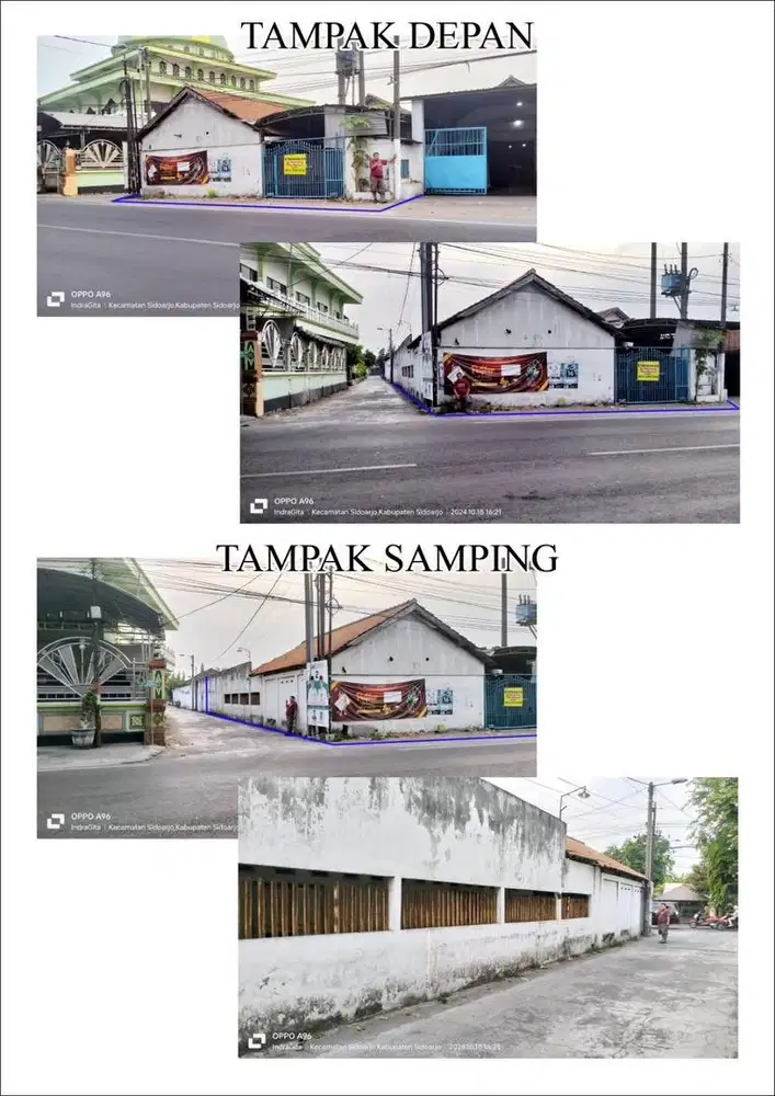 Sewa tempat usaha strategis nol jalan besar