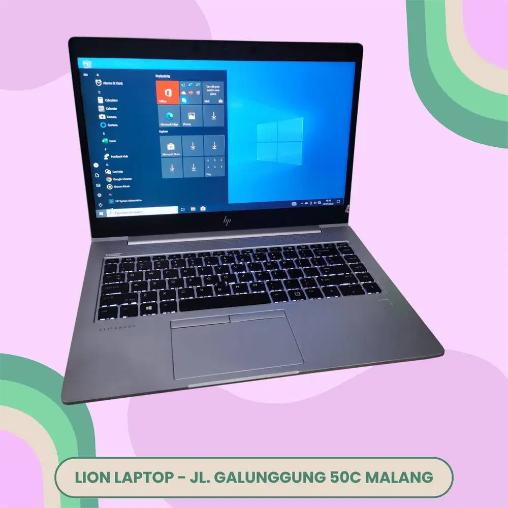 FUll Aluminium Body Core i7 gen 8 8/256 HP Elitebook 840 G6 [07|05]