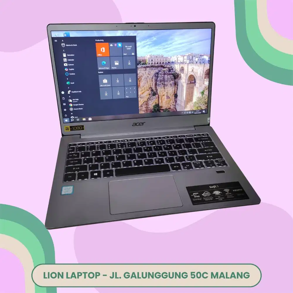 Super Slim Core i5 Gen 8 8/25 Acer Swift 3 SF313-51 [07|05]