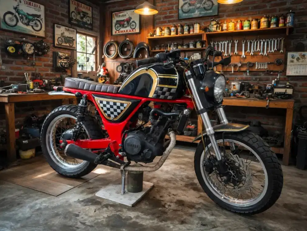 JUAL  MOTOR CUSTOM
(MURAH MERIAH) 
VIXION 2008 TRIUMP
FULL MODIF