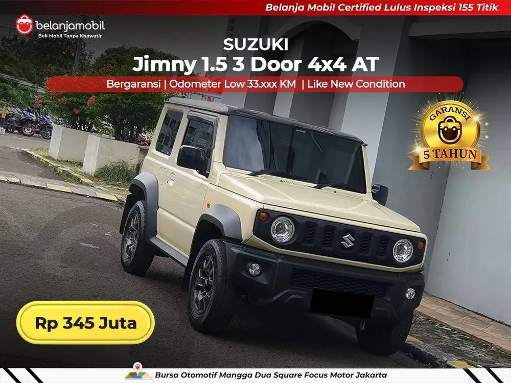 [ 4x4 ] Suzuki Jimny 1.5 3 Door AT 2020/2021